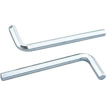 Amazon | Risbay M8 シルバー 六角レンチ L字六角ヘッド修理