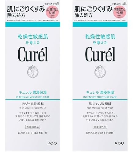 Amazon | キュレル 泡ジェル洗顔 潤浸保湿 泡ジェル洗顔料 200g | ノー