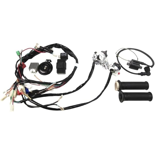 Amazon.co.jp: ミニモト（MINIMOTO） 12Vメインハーネス シャリィ