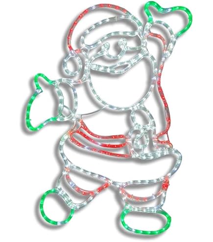 Amazon.co.jp: コロナ産業 LEDライト 3D サンタモチーフ アクリル