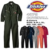 【アウトレット】ディッキーズ 長袖 カバーオール つなぎ LONG SLEEVE COVERALLS 「4879」
