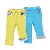 mother goose(マザーグース) 長丈パンツ (80～130cm) キムラタンの子供服 (11155-171a) ターコイズブルー 130