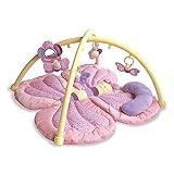 Little Bird Told Me Billowy Butterfly Play Gym Baby Toy Pink One Size [並行輸入品]