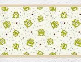 i-love-wandtattoo b-10038保育園壁デカールBorder " Frog with Hearts "の子の部屋ステッカーBoy Girl Baby Height: 5.91"; W