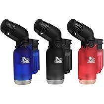 Amazon | LUBINSKI 3pcs 直噴ターボライターガス シガーライター