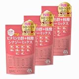 ビタミンB群+核酸 シナジーミックス【90粒入】 (3袋セット)「ナイアシン」「核酸」強化配合/B1,B2,B6,B12/栄養のプロがプロデュース・おすすめのサプリ