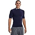 Under Armour Men's Training Base Layer UA HeatGear Armour Compression Mock Short Sleeve Shirt