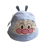NAMIYO カワイイ ベビー用ハット 赤ちゃんキャップ サファリハット キッズ 帽子 子供サンバイザー 遠足 アンパンマン ドット ダブル動物柄 女の子 男の子 男女児 紫外線 UVカット 日よけ 