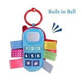 ここではファッションベビー幼児ぬいぐるみベビーカーラトルハンギングおしゃぶり玩具発達インタラクティブ玩具ソフトハンドベル、ハイチェアやカーシート