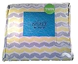 Relaxx Twin Sheet Set Grey and Yello [並行輸入品]