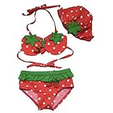 Neal LINK(TM) SWIMWEAR ベビー・ガールズ US サイズ: size 6t:3.6-3.9ft / 59ib カラー: レッド