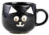 T-Family 伸光窯 アニマルフェイス 玉マグカップ ネコ