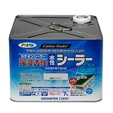 アサヒペン 強浸透性水性シーラー 透明(クリヤ) 7L 【まとめ買い3セット】