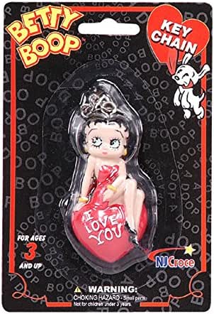 全国配送料無料 キーチェーン ベティ ブープ ベティ ブープ ウインク 3 D キーチェーン新しいライセンスおもちゃ Kr 15 海外正規流通品 並行輸入品 エンブレム Studioadventure Com