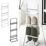 スリッパラック スリム アイアン スリッパ立て スリッパ収納 タワー TOWER(ホワイト)