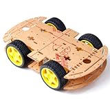 4WD4輪駆動強磁性モータ付きスマートカーシャシー　　for Arduino