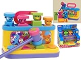 Pop Up Friends with Hammer and Shape Sorter by Fun Time