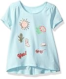 The Children's Place Baby Girls' Short Sleeve Graphic T-Shirt Crystalmnt 12-18MOS [並行輸入品]
