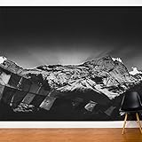 ネパールのヒマラヤ山脈でAdzif FR119-EAJV5ブラックサンセット - 10×8フィート
