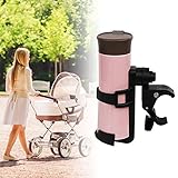 WANPOOL ベビーカー用カップホルダー　ペットボトル　哺乳瓶　ボトルカップ　360度回転可能