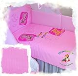 BlueberryShop 2 pcs BABY COT BED BUNDLE BEDDING SET DUVET+PILLOW COVERS matching cot bed 120 x 150 c