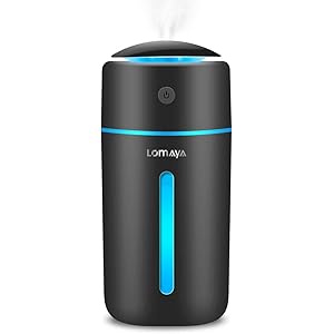 【最新改良版 & USB充電式】 加湿器 卓上 超音波式 次亜塩素酸水対応 大容量350ml ワイヤレス 卓上加湿器 車…