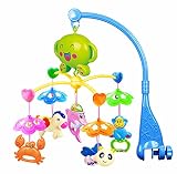 [bbwell]ベッドメリー おやすみメリー モービル 赤ちゃん オルゴール 音楽回転 知育玩具 幼児 ベビー用寝具 睡眠サボート