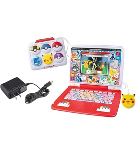 ポケモンゲット　パソコンEX (エクストリーム) ACアダプター付き Amazon.co.jp: 【2点セット】ポケ モン ゲットパソコンEX