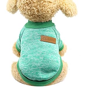Yolaird ペット服 秋冬 犬服 パーカー 猫服 ドッグウェア もこもこ 暖かい 防寒 保温 小中型犬の服 冬 ドッ…