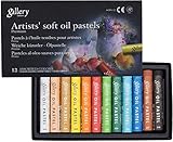 Mungyo Gallery Soft Oil Pastels Set of 12 - Assorted Colors by Mungyo Gallery