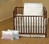 ベビードール寝具クラシック弓クレードルセット、ブルー