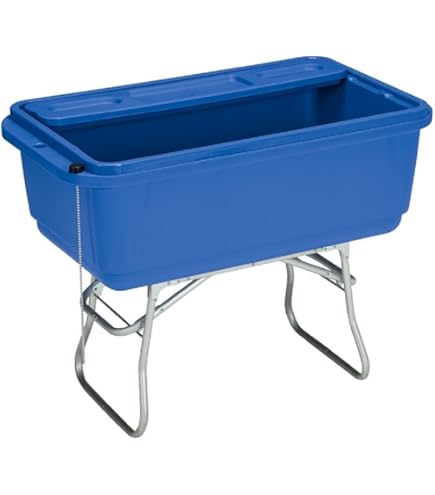 Amazon | アイスボックス サンストッカー 業務用 どぶ漬け 青 脚付