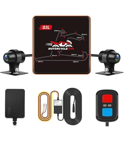 【うらしま】AKY-998GX バイク用ドライブレコーダー 1080P クラファン最高額750万円を突破！日本で人気のカーレコーダー