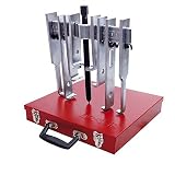 URREA 4212SJB Straight Jaw Puller 6 Ton 2 Way 6 Jaw with Metal Box, 14-Piece [並行輸入品]
