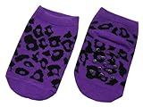 ベビーソックス　（レオパルドパープル）