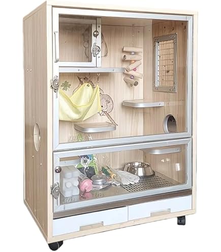 Amazon | 「組立完成品発送」チンチラゲージセット 小動物飼育ケージ