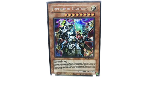 Amazon Co Jp 遊戯王 オリカ レプリカ エンペラー オブ ライトニング Emperor Of Lightning シク ホビー 通販