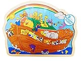 Fun Jigsaw Wooden Puzzle NOAHS ARK Design - Suitable From 36 Months by KATIES PLAYPEN? / BABY BEST B