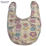 オーシャン＆グラウンド｜ベビースタイ｜FLOWER DAYS柄｜パープル