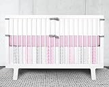 Olli & Lime Logan Crib Bedding Set, Pattern Skirt, 3 Piece by Olli & Lime