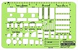 アルビン＆Coの706Rテンプレートオフィスプランナースケール