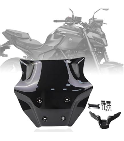 MRA / エムアールエー MT-07 2018- スクリーン MRA(エムアールエー) スクリーンレーシング ブラック MT-07 14-17