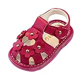 Zhhlaixing Toddler Little Girl's Sandals Hollow Flowers Summer Shoes