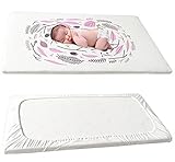 NinkyNonk Baby and Toddler Boys and Girls Cotton Fitted Crib Sheet(Bird's Nest 1) [並行輸入品]