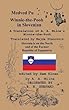 Medved Pu Winnie-The-Pooh in Slovenian a Translation of A. A. Milne's "Winnie-The-Pooh" Into Slovenian