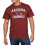 NFL Arizona CardinalsメンズGreatnessプログラム半袖ベーシックTシャツ、スモール、明るいガーネット