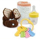 Stephan Baby Boo Bunnie Mini Comfort Kit, Chocolate by Stephan Baby [並行輸入品]