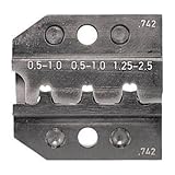 RENNSTEIG:RENNSTEIG 圧着ダイス 624-742 オープンバレル接続端子 0.5- 624-742-3-0 型式:624-742-3-0