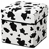 SPACE-KIT アニマル柄 スツール BOX ウシ (S) N-8953
