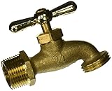 B and K Industries 103-004 3/4-Inch MIP Inlet Brass Standard Threaded Hose Bibb [並行輸入品]